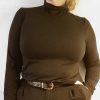 Curated Collections EILEEN | Eileen Fisher Black Turtlenck