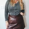 Curated Collections ANOTHER | Another Thyme Silver Glitter Tunic