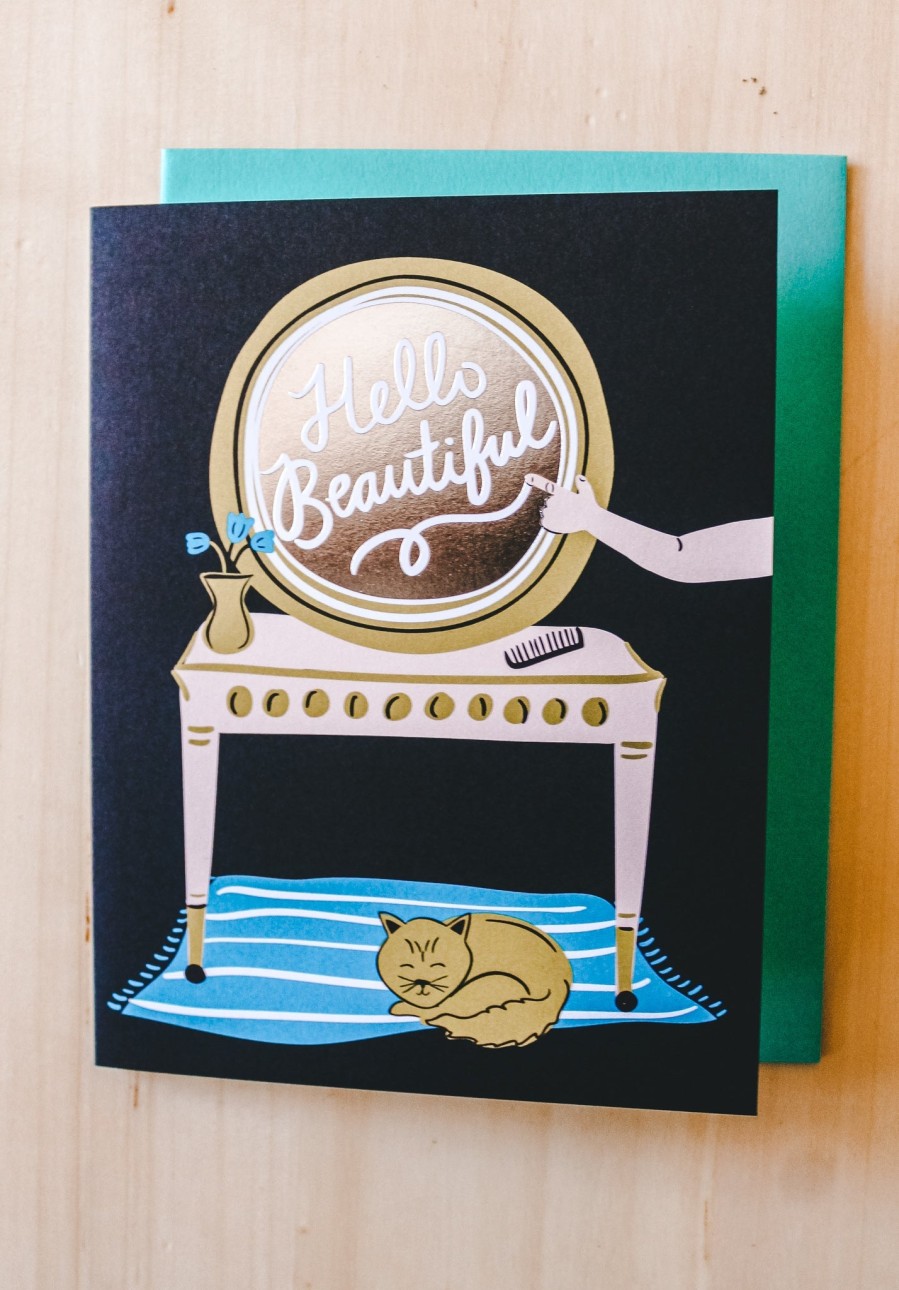 Paper Goods Hello | Hello Beautiful Card