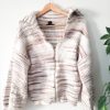 Curated Collections DESIGN | Design 365 Stripe Knit Zippered Sweater