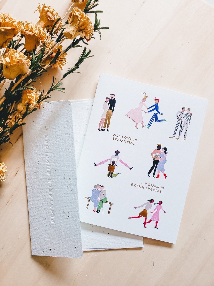 Paper Goods All | All Love Is Beautiful- Wedding & Engagement Card