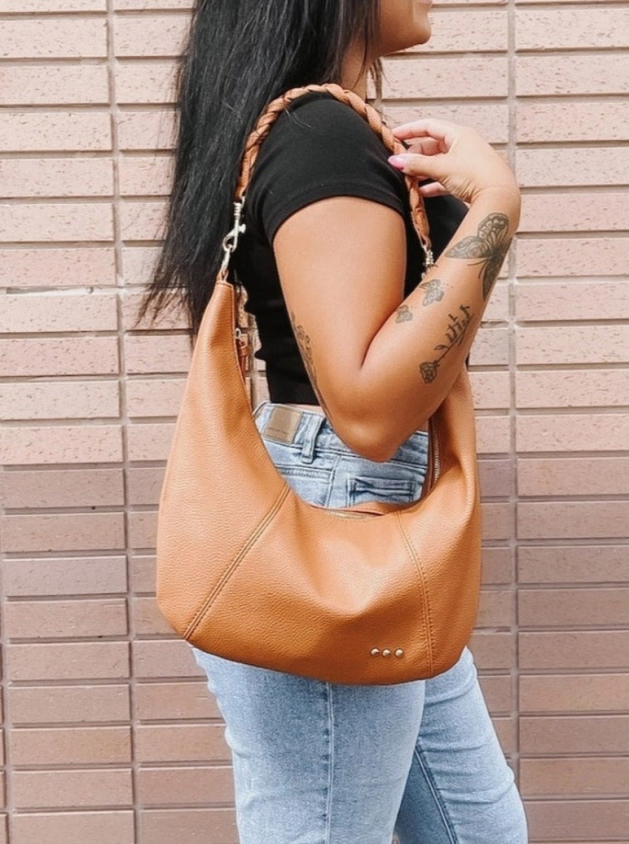 Accessories Hattie | Hattie Shoulder Bag Brown