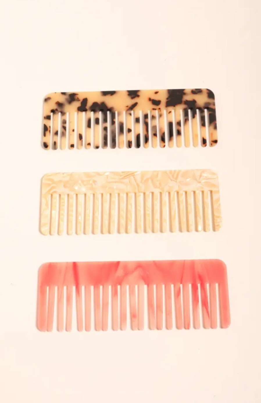 Accessories Large | Large Hair Comb-Pink