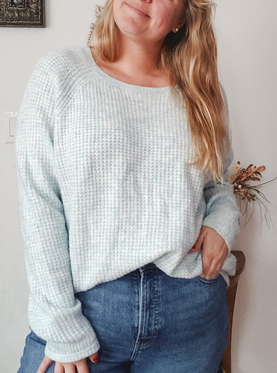 Curated Collections GAP | Gap Blue Heathered Sweater