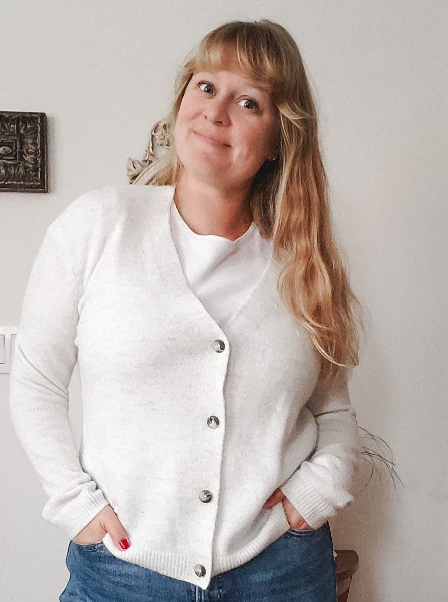 Curated Collections OLD | Old Navy White Cardigan