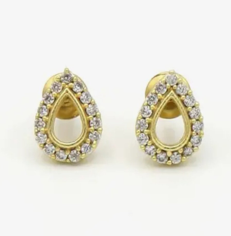 Jewelry Sparkle | Sparkle Teardrop Studs