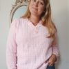 Curated Collections CJ | Cj Banks Pink Sweater