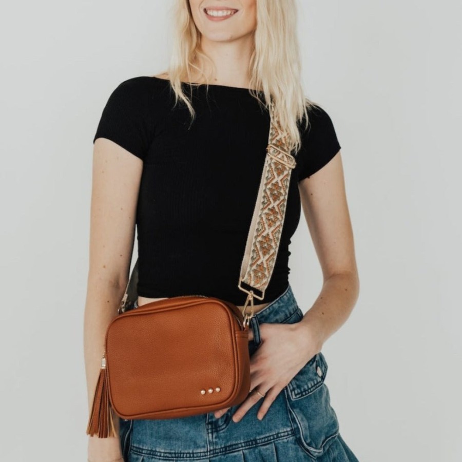 Accessories Willow | Willow Camera Crossbody- Brown