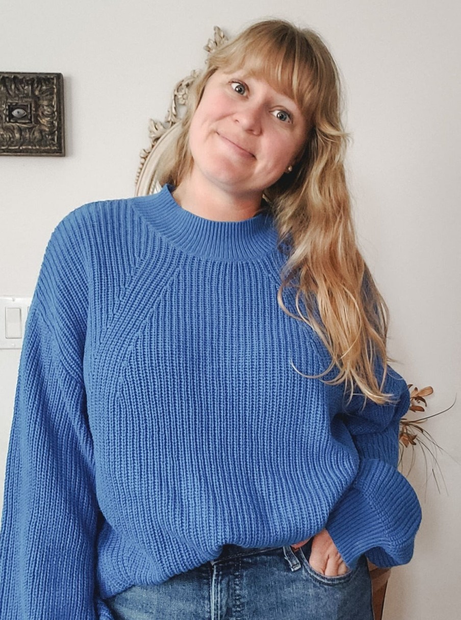 Curated Collections OLD | Old Navy Royal Blue Sweater