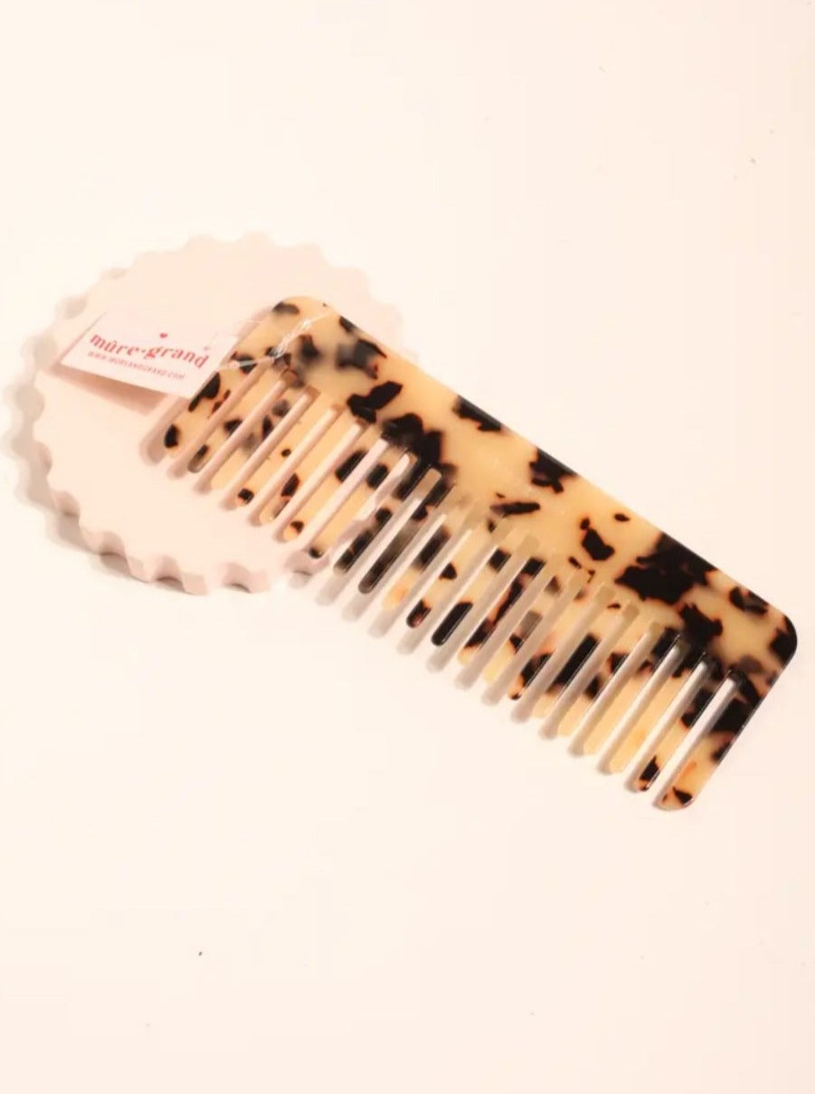 Accessories Large | Large Hair Comb-Tortoise