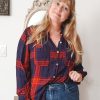 Curated Collections MOSSIMO | Mossimo Blue And Red Flannel