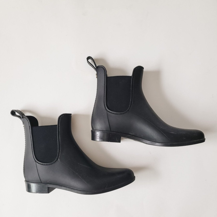 Curated Collections SAM | Sam Edelman Short Black Rain Boots