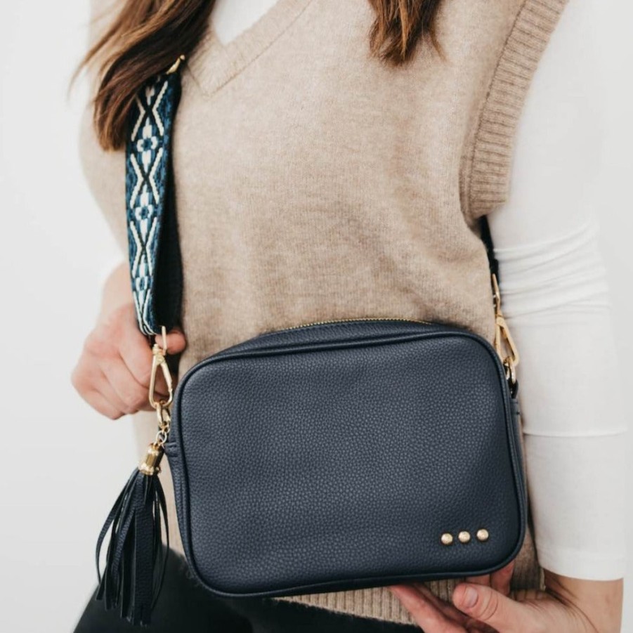 Accessories Willow | Willow Camera Crossbody- Navy