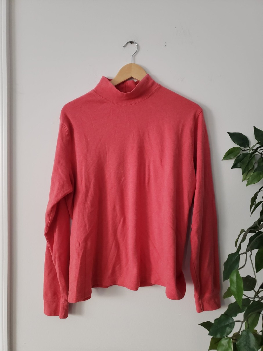 Curated Collections CORAL | Coral Turtleneck