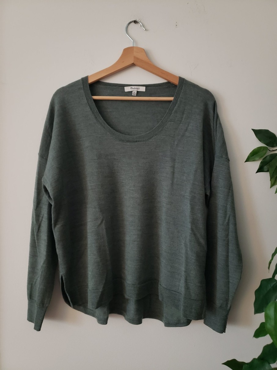 Curated Collections MADEWELL | Madewell Green Sweater