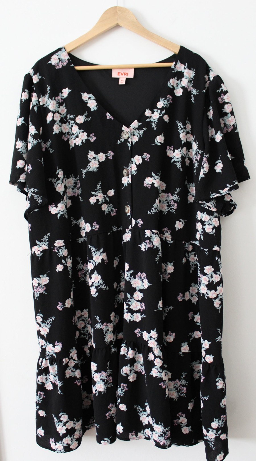 Curated Collections BLACK | Black Floral Dress