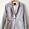 Curated Collections BANANA | Banana Republic Long And Lean Light Gray Blazer