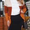 Curated Collections COLORBLOCK | Colorblock Open Cardigan