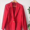 Curated Collections IMAN | Iman Red Blazer